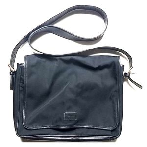 Black Coach Messenger Bag